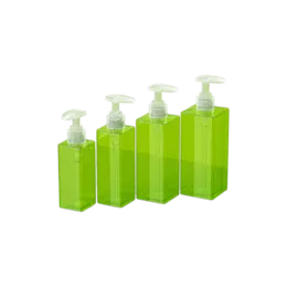 13.5oz/400ml Square PET Bottle with PP Lotion Pump