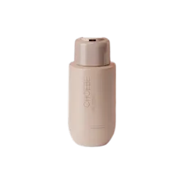 3.4oz/100ml HDPE Round Capsule Bottle with Recessed Disc Top Cap