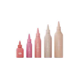 11.8oz/350ml PE Bevel Bottle with Twist Open Nozzle