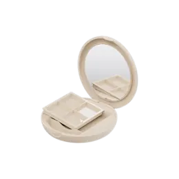 Refillable 4-Pan ABS Compact