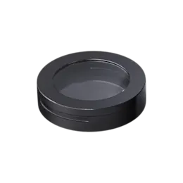 Round Magnetic PET Air Cushion Compact with Clear Window