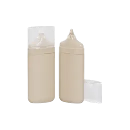 1.7oz/50ml Rectangular PE Tottle