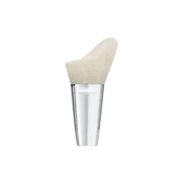 3D Contoured Sculpting Brush with Vegan Synthetic Bristles & Wood Handle for Seamless Face Contouring