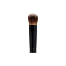 Round Synthetic Hair Natural Wood Handle Eyeshadow Brush
