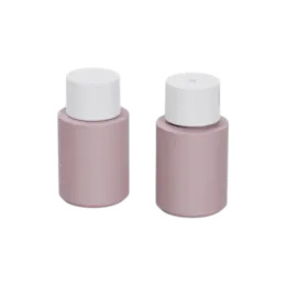 3.4oz/100ml 24-415 PE Cylinder Bottle with Center Dispensing Cap