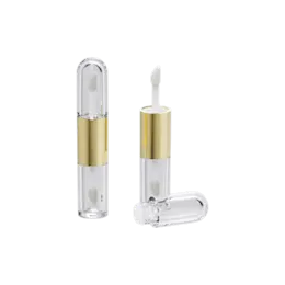 0.2oz /4.8ml PETG Round Dual Ended Lip Gloss Tube