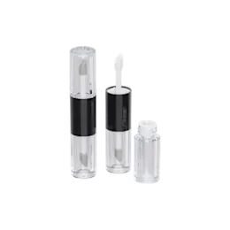 0.2oz /4.8ml PETG Cylinder Dual Ended Lip Gloss Tube