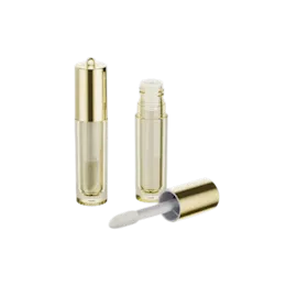 0.3oz /7.3ml ABS Cylinder Lip Gloss Tube with Decorative Hanging Loop