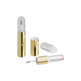 0.2oz /5.5ml PETG Round Dual Ended Lip Stick and Lip Gloss