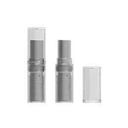 0.3oz /10ml PETG Cylinder Face Stick with Aluminum Sleeve