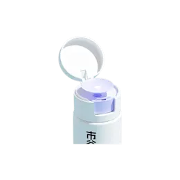 10.1oz/300ml PET Cylinder Make Up Remover Press Bottle - 0.5 cc Dosage