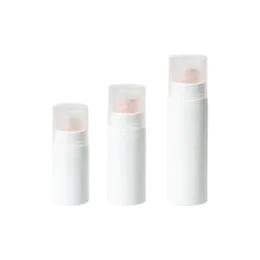 0.3oz/10ml Monomaterial PP Cylinder Airless Pump Bottle with 0.1cc Dosage