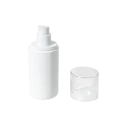 1oz/30ml PP Cylinder Airless Pump Bottle with 0.2cc Dosage