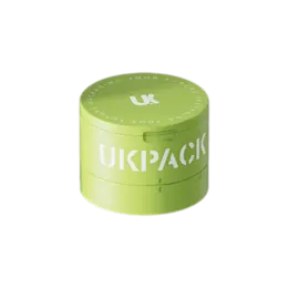 3.4oz/100ml Refillable PP Straight Sided Cosmetic Jar with Flip Top Lid & Built-In Spatula