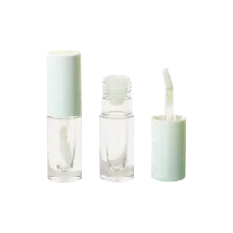 0.1oz/2.5ml PETG Cylinder Concealer or Lip Gloss Tube with Doe Foot Applicator