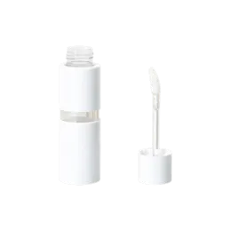 0.2oz/5ml ABS Cylinder Twist Open Lip Gloss Tube with Clear Middle & Doe Foot Applicator