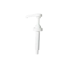 Ribbed 38-400 Food Grade PP Dispensing Pump for High Viscosity Liquids 5cc Output