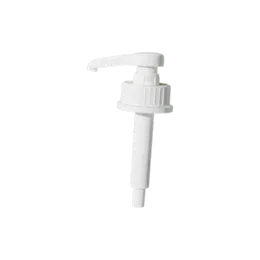 Tamper Evident Ribbed 43-410 Food Grade PP Dispensing Pump for High Viscosity Liquids 10cc Output
