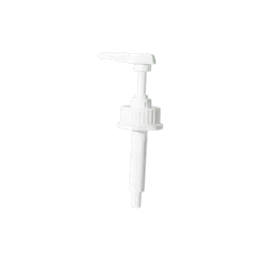 Ribbed 43-410 Food Grade PP Pump - Tamper Evident with 5cc Output