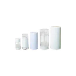 2.5oz/75ml Cylinder PP Deodorant & Balm Stick - Bottom Fill