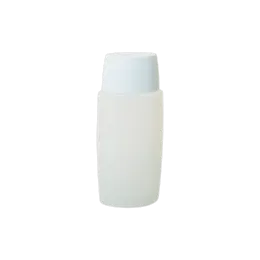 1.7oz/50ml Round HDPE Tottle