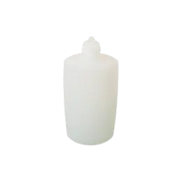 1.7oz/50ml Round HDPE Tottle