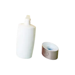 1.7oz/50ml Round HDPE Tottle with Press-Button Snap Cap