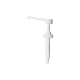 Ribbed 38-400 Food Grade PP Dispensing Pump for High Viscosity Liquids 5cc Output