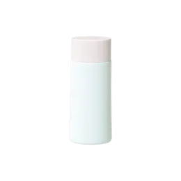 1.7oz/50ml Flat Rectangular HDPE Tottle