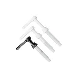 Ribbed 38-400 Food Grade PP Dispensing Pump for High Viscosity Liquids 15cc Output