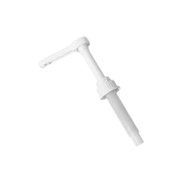 Ribbed 43-410 Food Grade PP Dispensing Pump for High Viscosity Liquids with Non-Removable Closure 15cc Output