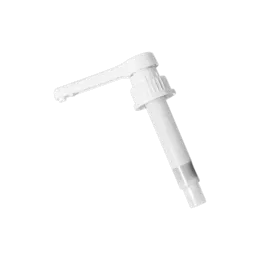 Ribbed 43-410 Food Grade PP Dispensing Pump for High Viscosity Liquids with Non-Removable Closure 15cc Output