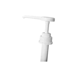 Tamper Evident Ribbed 43-410 Food Grade PP Dispensing Pump for High Viscosity Liquids 15cc Output