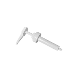 Ribbed 38-400 Food Grade PP Dispensing Pump for High Viscosity Liquids 15cc Output