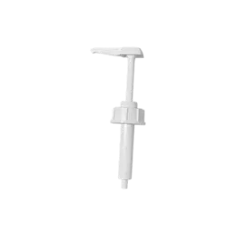 Tamper Evident Ribbed 54-410 Food Grade PP Dispensing Pump for High Viscosity Liquids 30cc Output