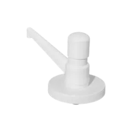 Ribbed 110-400 Food Grade PP Dispensing Pump for Low to Medium Viscosity Liquids 15cc Output