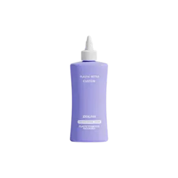 8.5oz/250ml 24-400 PET Ergonomic Bottle with Ribbed PP Twist Open Cap for Scalp Treatments