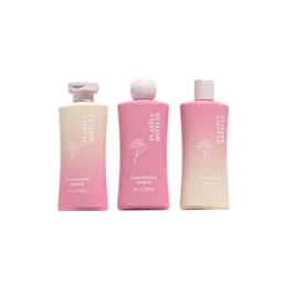 8.5oz/250ml 24-400 PET Ergonomic Bottle with Flat PP Flip Top Cap
