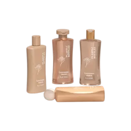 8.5oz/250ml 24-400 PET Ergonomic Bottle with PP Disc Top Cap