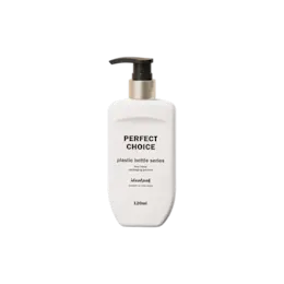 4.1oz/120ml 24-400 PE Tapered Oval Bottle with PP Lotion Pump