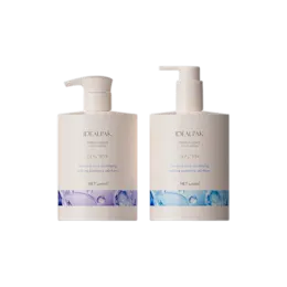 13.5oz  /400ml 24-400 PE Cylinder Bottle with PP Contoured Lotion Pump