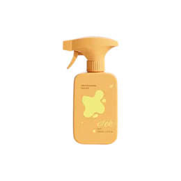 11.8oz/350ml 28-400 PE Flat Rectangular Bottle with PP Contoured Trigger Sprayer
