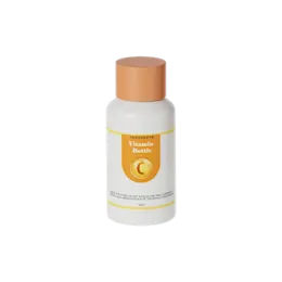 1oz/30ml 20-400 HDPE Bevel Bottle with Smooth PP Screw Cap
