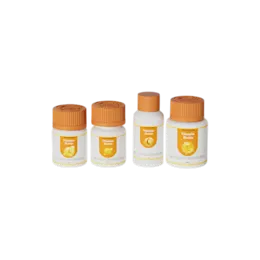 2oz/60ml 28-400 HDPE Round Bottle with Ribbed PP Child Resistant Cap
