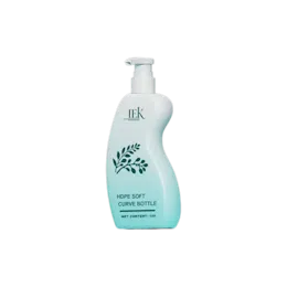 5.1oz/150ml 20-400 HDPE Ergonomic S-Curve Bottle with PP Lotion Pump