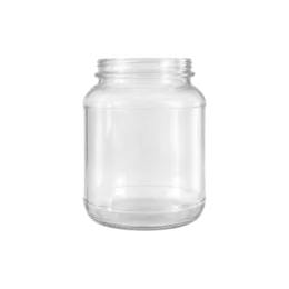 28.1oz/830ml Clear Glass Wide-Mouth Round Jar for Pickles, Nut Butter, Honey, & Condiments