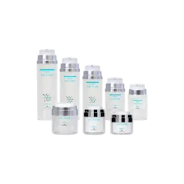 4.1oz/120ml 24-400 Methylstyrene Cylinder Airless Bottle with PP Lotion Pump and ABS Overcap