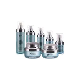 3.4oz/100ml 18-400 Acrylic Luxury Skincare Bottle with PP Treatment Pump and Acrylic Overcap