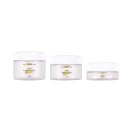 3.4oz/100ml 68-400 PET Straight Sided Jar with PP Sealing Disc and Flush Domed PP Screw Cap