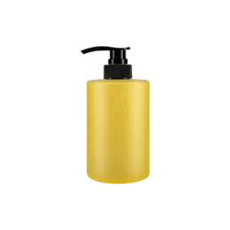 16.9oz/500ml 33-400 HDPE Cylinder Bottle with Saddle Head PP Lotion Pump